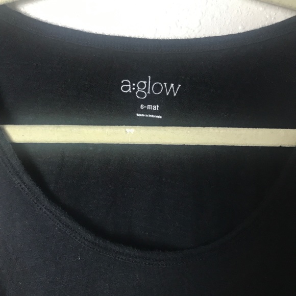 A:glow black maternity Tank - Picture 2 of 2
